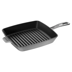 American Grill 26 cm, Gusseisen, Graphit-Grau