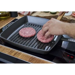 American Grill 30 cm, Gusseisen, Schwarz