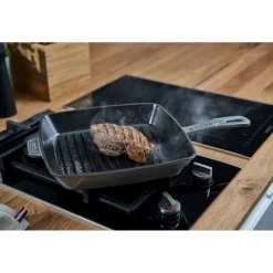 American Grill 30 cm, Gusseisen, Graphit-Grau