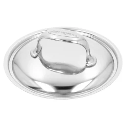 Bratentopf mit Deckel 16 cm, 18/10 Edelstahl