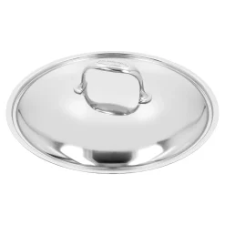 Bratentopf mit Deckel 28 cm, 18/10 Edelstahl