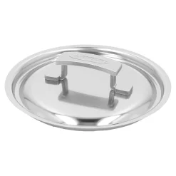 Bratentopf mit Deckel 18 cm, 18/10 Edelstahl