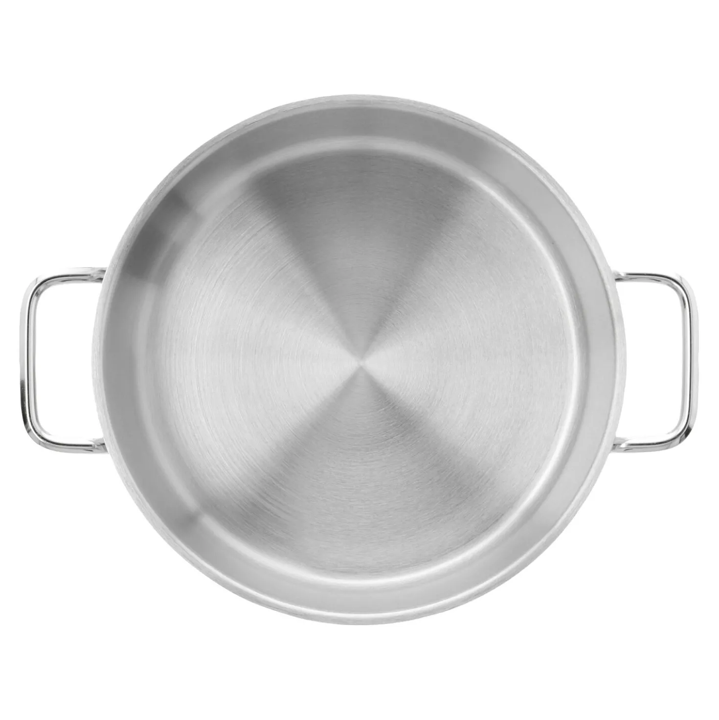 Bratentopf mit Deckel 22 cm, 18/10 Edelstahl