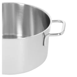 Bratentopf mit Deckel 20 cm, 18/10 Edelstahl