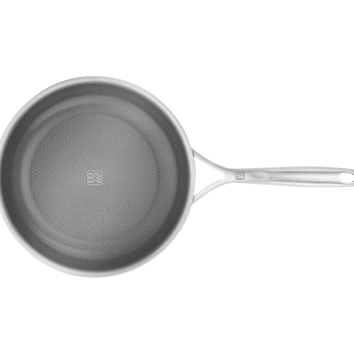 Bratpfanne 28 cm, 18/10 Edelstahl, Silber