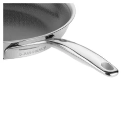 Bratpfanne 28 cm, 18/10 Edelstahl, Silber