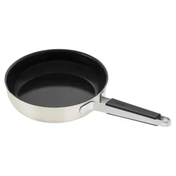 Bratpfanne, 24 cm, 18/10 Edelstahl, Keramische Antihaftbeschichtung