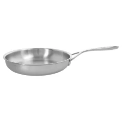 Bratpfanne 28 cm, 18/10 Edelstahl, Silber