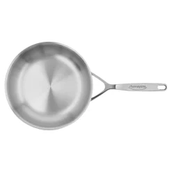 Bratpfanne 24 cm, 18/10 Edelstahl, Silber