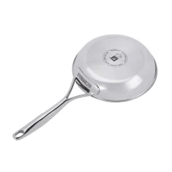 Bratpfanne 20 cm, 18/10 Edelstahl, Silber