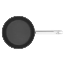Bratpfanne 28 cm, 18/10 Edelstahl, Silber-Schwarz