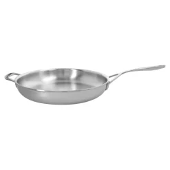 Bratpfanne 32 cm, 18/10 Edelstahl, Silber