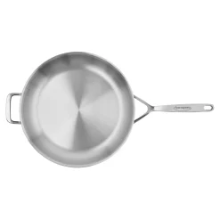 Bratpfanne 32 cm, 18/10 Edelstahl, Silber