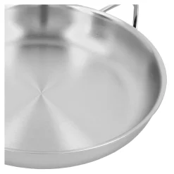 Bratpfanne 32 cm, 18/10 Edelstahl, Silber