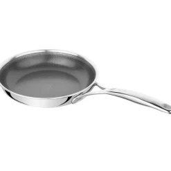 Bratpfanne 24 cm, 18/10 Edelstahl, Silber