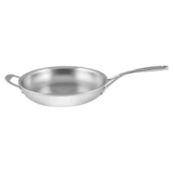 Bratpfanne 28 cm, 18/10 Edelstahl, Silber