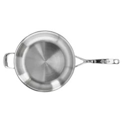 Bratpfanne 28 cm, 18/10 Edelstahl, Silber