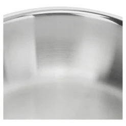 Bratpfanne 24 cm, 18/10 Edelstahl, Silber