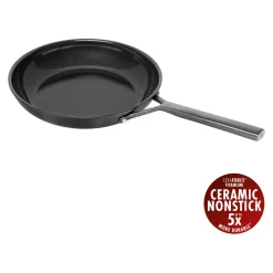 Bratpfanne 28 cm, Aluminium, Schwarz