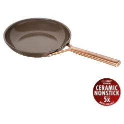 Bratpfanne 24 cm, Aluminium, Braun