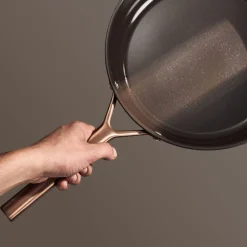Bratpfanne 24 cm, Aluminium, Braun