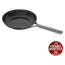 Bratpfanne 24 cm, Aluminium, Schwarz