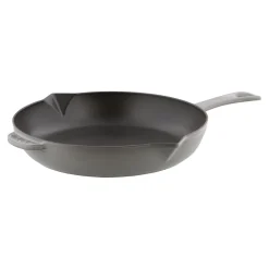 Bratpfanne 26 cm, rund, Graphit-Grau, Gusseisen