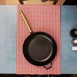 Bratpfanne Buster+Punch 28 cm, rund, Schwarz, Gusseisen