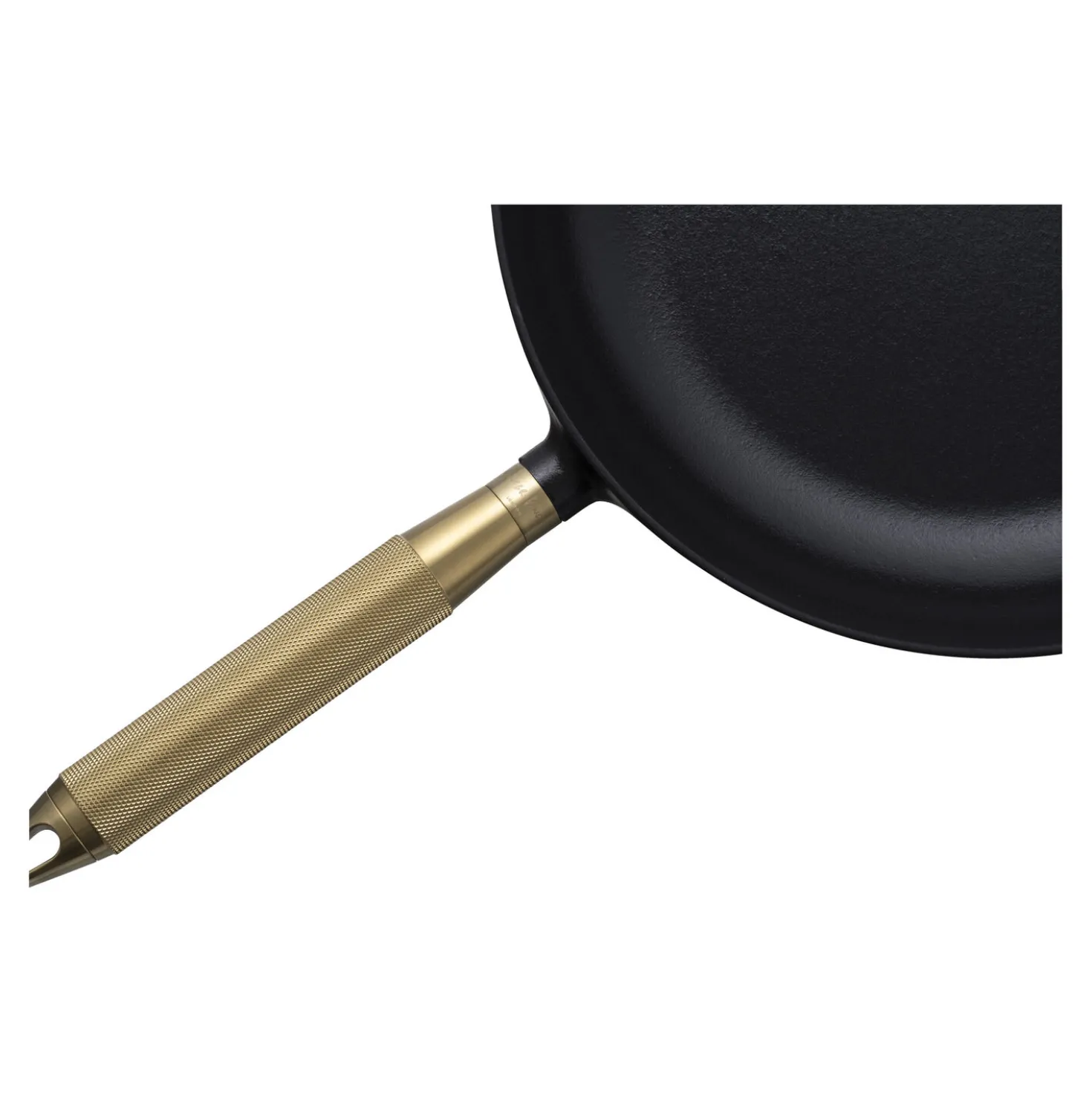 Bratpfanne Buster+Punch 28 cm, rund, Schwarz, Gusseisen