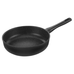 Bratpfanne hoch 28 cm, Aluminium, Schwarz