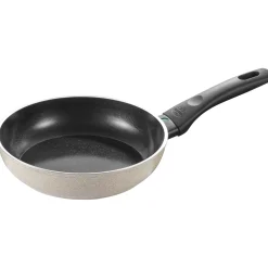 Bratpfannenset, 3-tlg. / 20/24/28 cm, Beige, Aluminium/Antihaftbeschichtung
