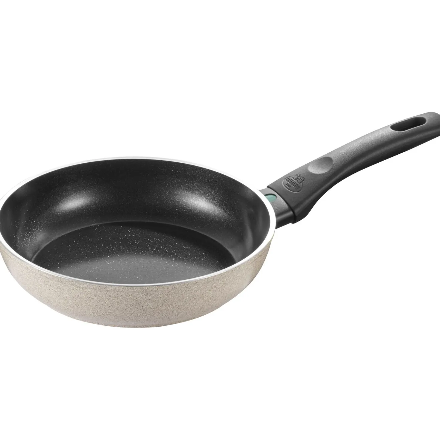 Bratpfannenset, 3-tlg. / 20/24/28 cm, Beige, Aluminium/Antihaftbeschichtung