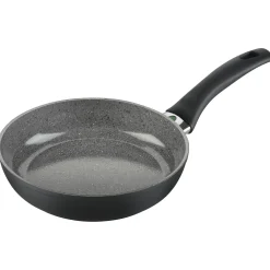 Bratpfannenset, 2-tlg. / 20/28 cm, Steinoptik Grau, Aluminium/Antihaftbeschichtung