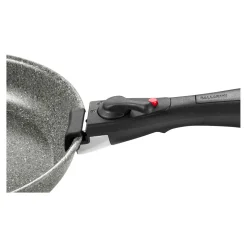 Bratpfannenset, 6-tlg, Aluminium, Keramische Antihaftbeschichtung