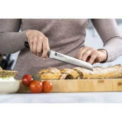 Brotmesser 20 cm, Silber