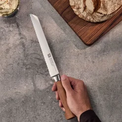 Brotmesser 20 cm, Wellenschliff, Kotibe