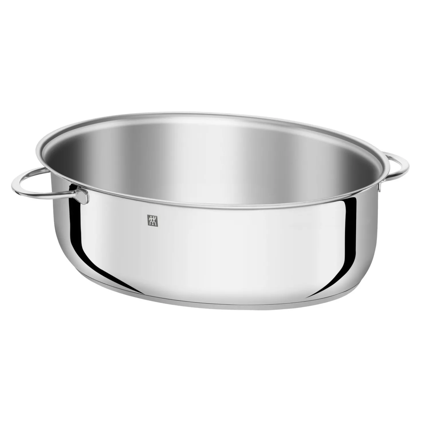 Bräter 41 cm, 18/10 Edelstahl, Silber