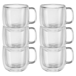 Cappuccino-Glas-Set, 6-tlg. / 450 ml