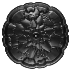 Cocotte 22 cm, Artischocke, Basilikum-Grün, Gusseisen