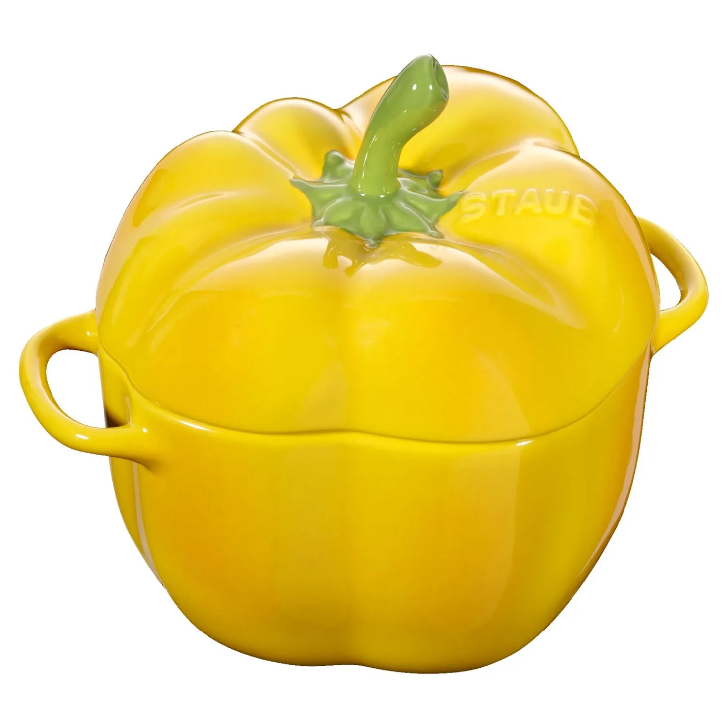 Cocotte 11 cm, Gelb, Keramik