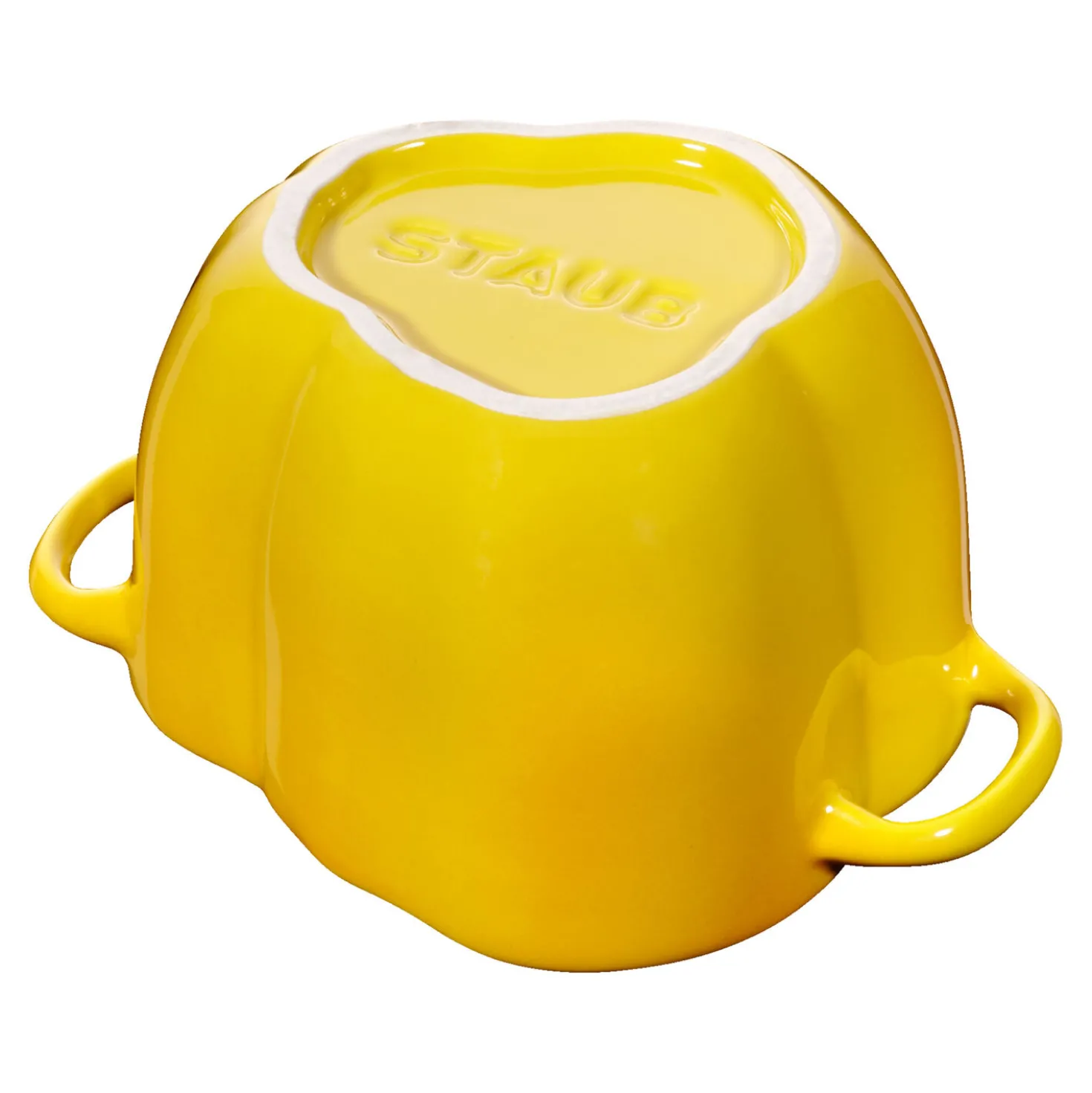 Cocotte 11 cm, Gelb, Keramik