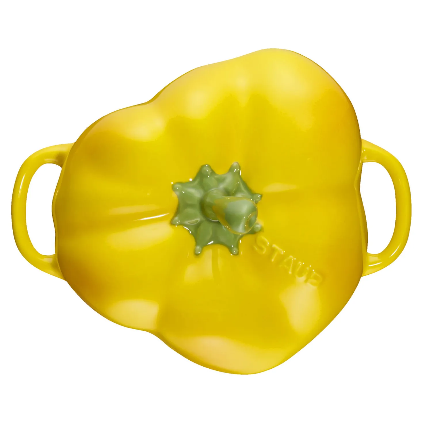 Cocotte 11 cm, Gelb, Keramik