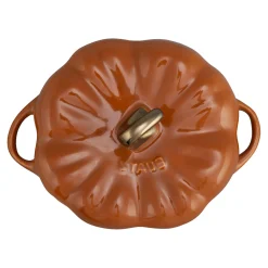 Cocotte 12 cm, Kürbis, Zimt, Keramik