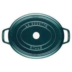 Cocotte 31 cm, oval, La-Mer, Gusseisen
