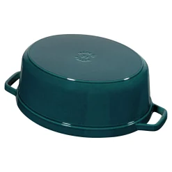 Cocotte 31 cm, oval, La-Mer, Gusseisen