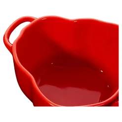 Cocotte 11 cm, Paprika, Orange-Rot, Keramik