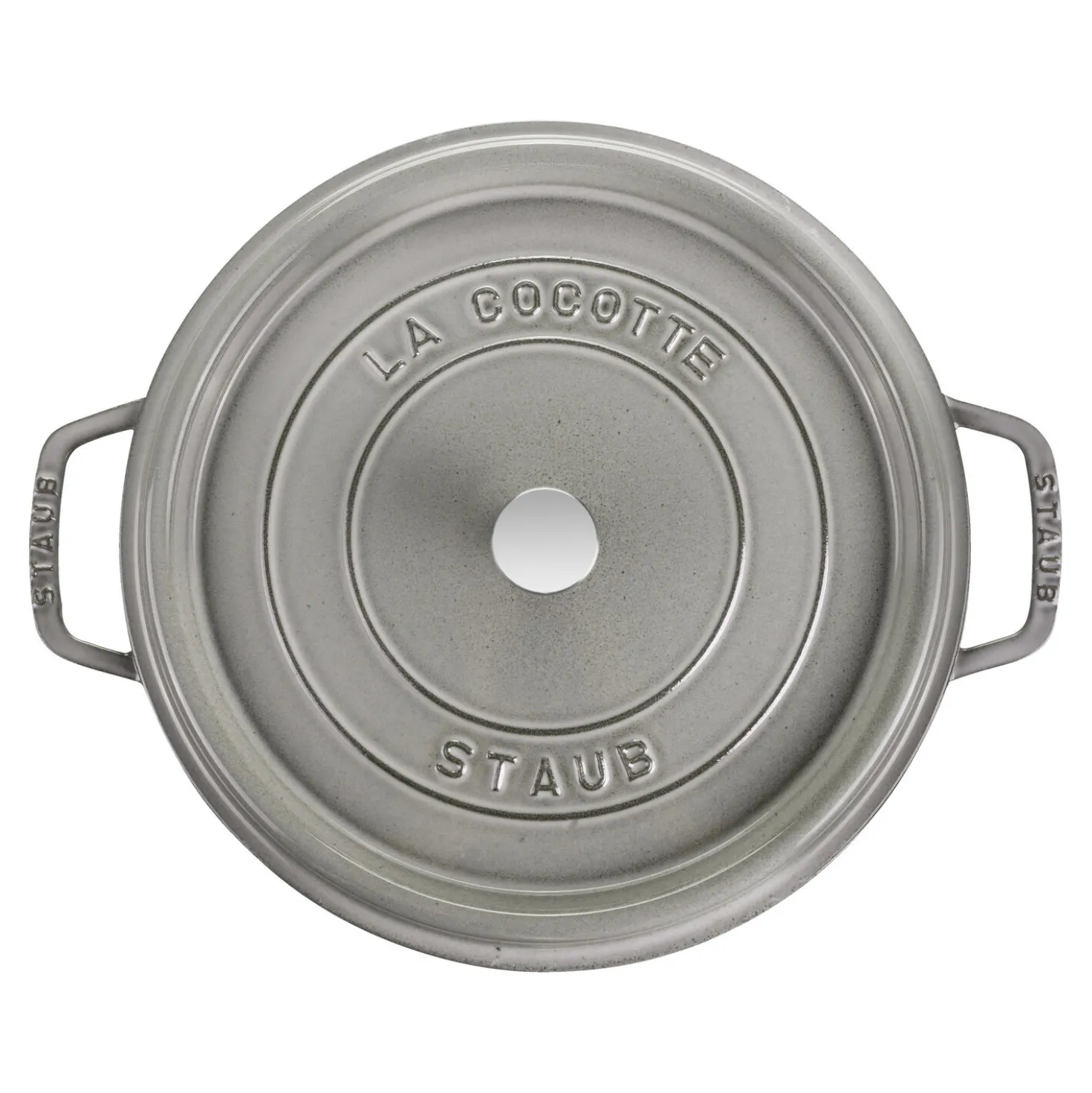 Cocotte 16 cm, rund, Graphit-Grau, Gusseisen