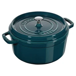 Cocotte 26 cm, rund, La-Mer, Gusseisen