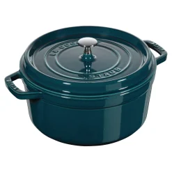 Cocotte 28 cm, rund, La-Mer, Gusseisen