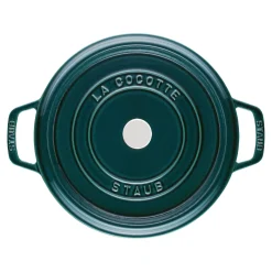 Cocotte 28 cm, rund, La-Mer, Gusseisen